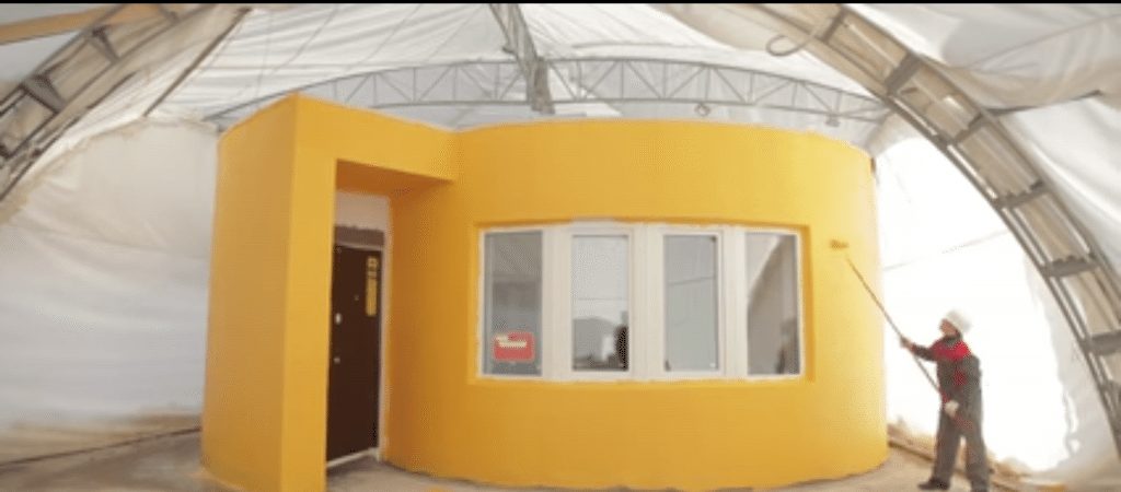 This Tiny House was 3D Printed in Under 24 Hours for Less than $10,000 This Tiny House was 3D Printed in Under 24 Hours for Less than $10,000